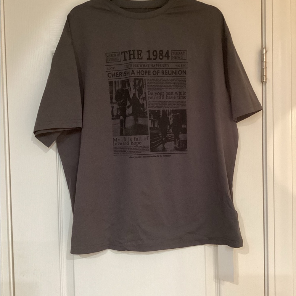 Gray Graphic T-Shirt